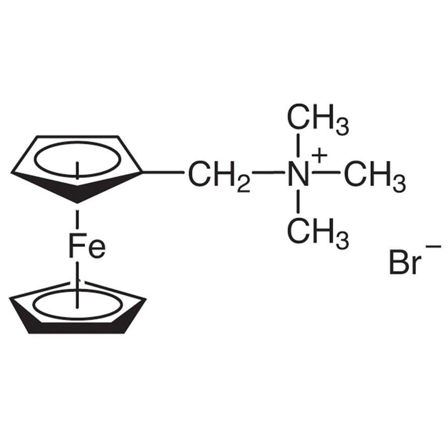 (Ferrocenylmethyl)trimethylammonium Bromide>95.0%(T)1g