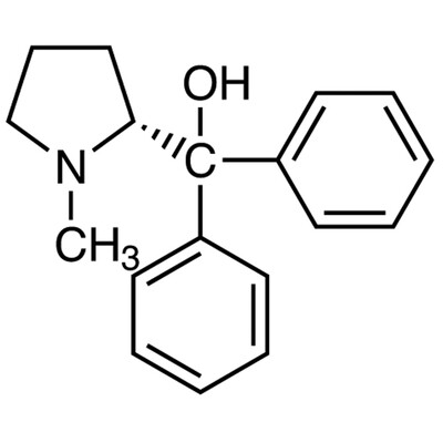 (R)-(-)-2-[Hydroxy(diphenyl)methyl]-1-methylpyrrolidine&gt;98.0%(GC)5g