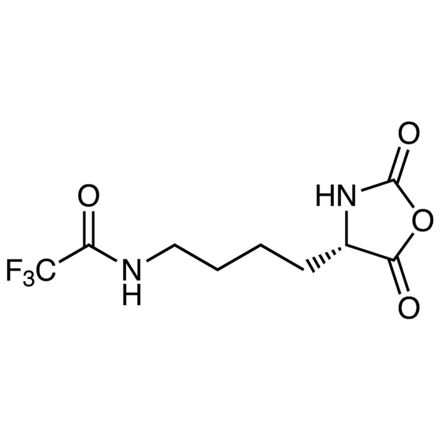 (S)-N-[4-(2,5-Dioxooxazolidin-4-yl)butyl]-2,2,2-trifluoroacetamide&gt;98.0%(HPLC)1g