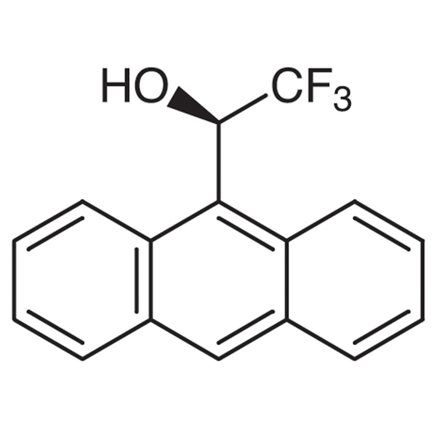(R)-(-)-2,2,2-Trifluoro-1-(9-anthryl)ethanol [e.e. Determination Reagent by NMR]&gt;99.0%(GC)100mg
