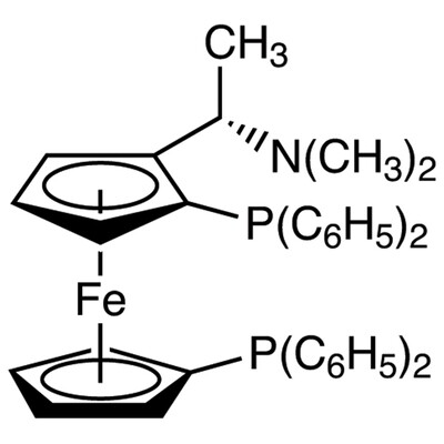 (S)-N,N-Dimethyl-1-[(R)-1&#39;,2-bis(diphenylphosphino)ferrocenyl]ethylamine&gt;95.0%(HPLC)100mg