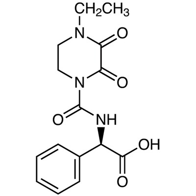 (R)-(-)-alpha-[[(4-Ethyl-2,3-dioxo-1-piperazinyl)carbonyl]amino]benzeneacetic Acid&gt;98.0%(HPLC)(T)1g