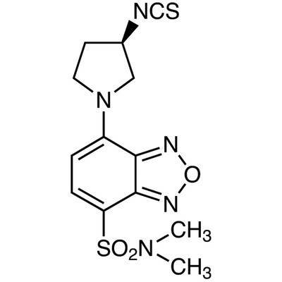(R)-(-)-DBD-Py-NCS [=(R)-(-)-4-(N,N-Dimethylaminosulfonyl)-7-(3-isothiocyanatopyrrolidin-1-yl)-2,1,3-benzoxadiazole] [for HPLC Labeling]&gt;98.0%(HPLC)100mg