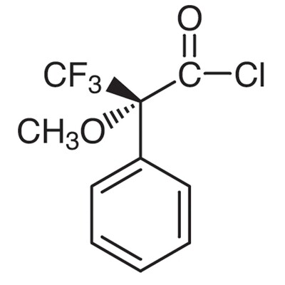 (R)-(-)-alpha-Methoxy-alpha-(trifluoromethyl)phenylacetyl Chloride [for Determination of the optical purity of Alcohols and Amines]&gt;98.0%(GC)(T)100mg