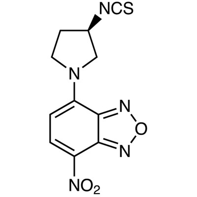 (R)-(-)-NBD-Py-NCS [=(R)-(-)-4-(3-Isothiocyanatopyrrolidin-1-yl)-7-nitro-2,1,3-benzoxadiazole] [HPLC Labeling Reagent for e.e. Determination]&gt;98.0%(HPLC)100mg