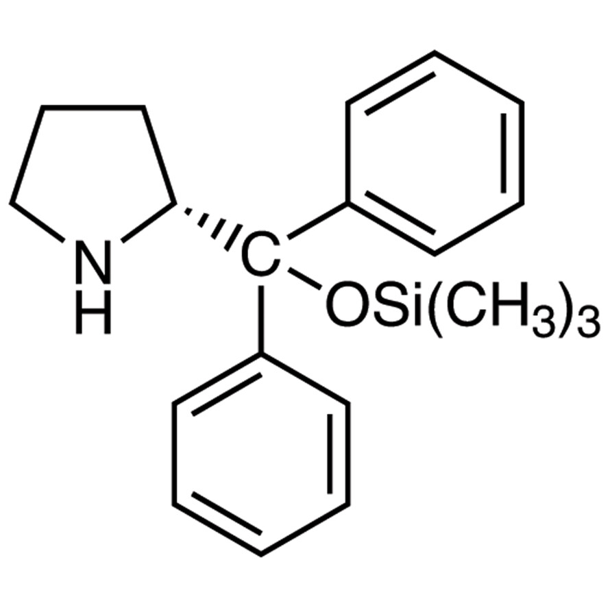 (R)-(+)-alpha,alpha-Diphenyl-2-pyrrolidinemethanol Trimethylsilyl Ether&gt;98.0%(GC)(T)5g