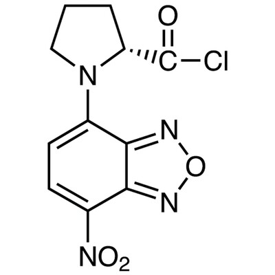 (R)-(+)-NBD-Pro-COCl [=(R)-(+)-4-Nitro-7-(2-chloroformylpyrrolidin-1-yl)-2,1,3-benzoxadiazole] [HPLC Labeling Reagent for e.e. Determination]100mg