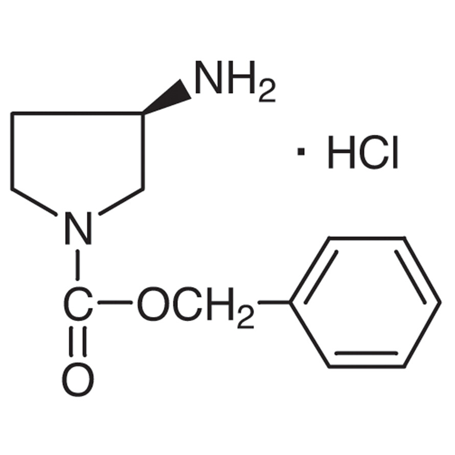 (R)-3-Amino-1-carbobenzoxypyrrolidine Hydrochloride&gt;98.0%(HPLC)(N)1g
