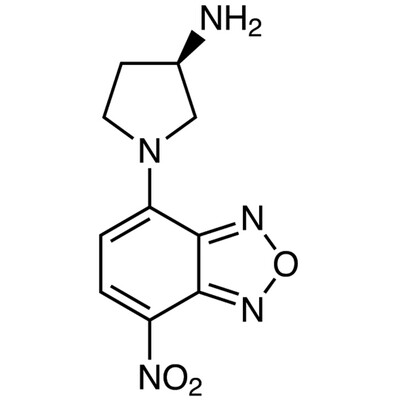 (R)-(-)-NBD-APy [=(R)-(-)-4-Nitro-7-(3-aminopyrrolidin-1-yl)-2,1,3-benzoxadiazole] [HPLC Labeling Reagent for e.e. Determination]&gt;98.0%(HPLC)100mg