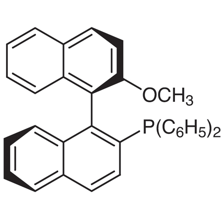 (R)-(+)-2-Diphenylphosphino-2&#39;-methoxy-1,1&#39;-binaphthyl&gt;98.0%(GC)100mg