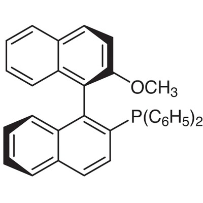 (R)-(+)-2-Diphenylphosphino-2&#39;-methoxy-1,1&#39;-binaphthyl&gt;98.0%(GC)100mg