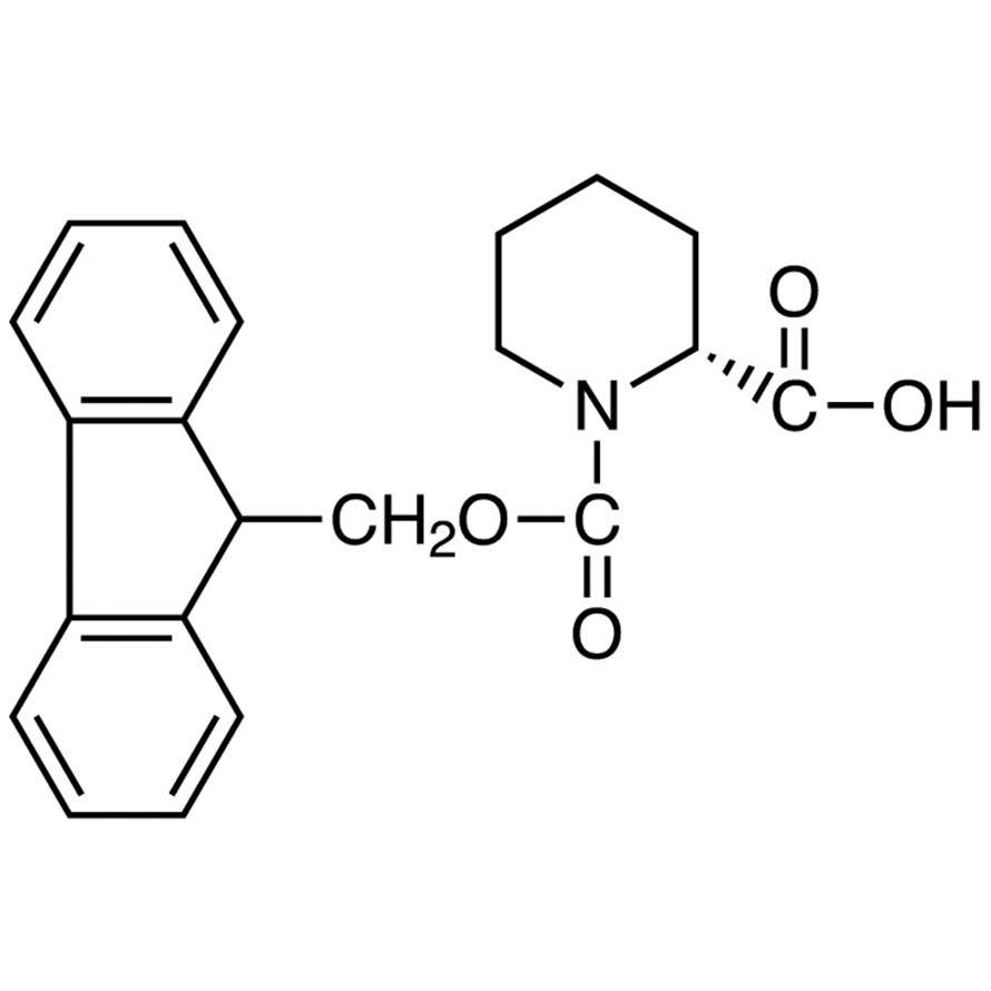 (R)-1-[(9H-Fluoren-9-ylmethoxy)carbonyl]-2-piperidinecarboxylic Acid&gt;98.0%(HPLC)(T)1g