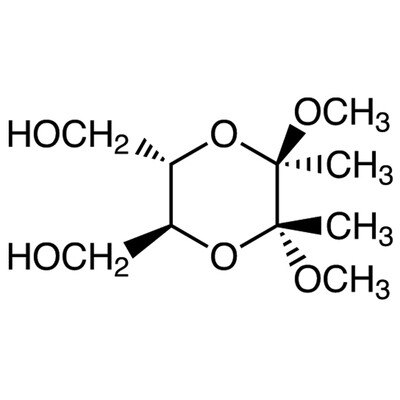 (2R,3R,5S,6S)-5,6-Bis(hydroxymethyl)-2,3-dimethoxy-2,3-dimethyl-1,4-dioxane&gt;98.0%(GC)200mg