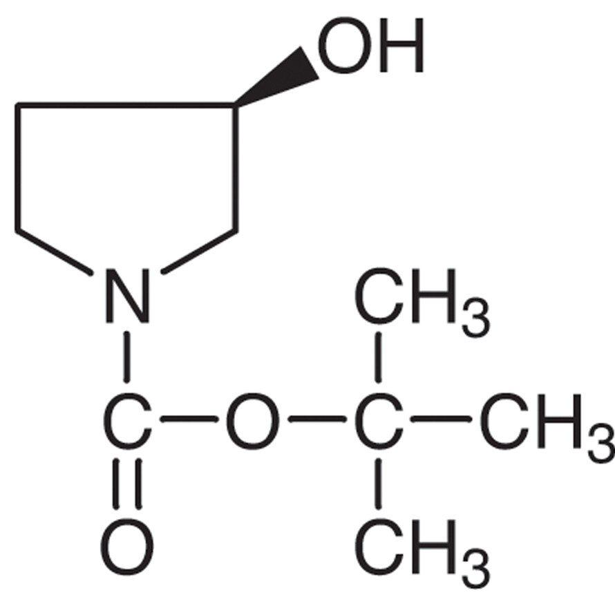 (R)-1-(tert-Butoxycarbonyl)-3-pyrrolidinol&gt;98.0%(GC)5g