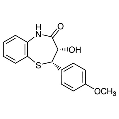 (2S,3S)-(+)-2,3-Dihydro-3-hydroxy-2-(4-methoxyphenyl)-1,5-benzothiazepin-4(5H)-one&gt;96.0%(HPLC)(N)25g