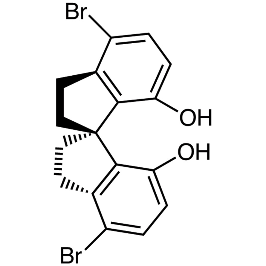 (R)-4,4&#39;-Dibromo-1,1&#39;-spirobiindane-7,7&#39;-diol&gt;98.0%(GC)1g