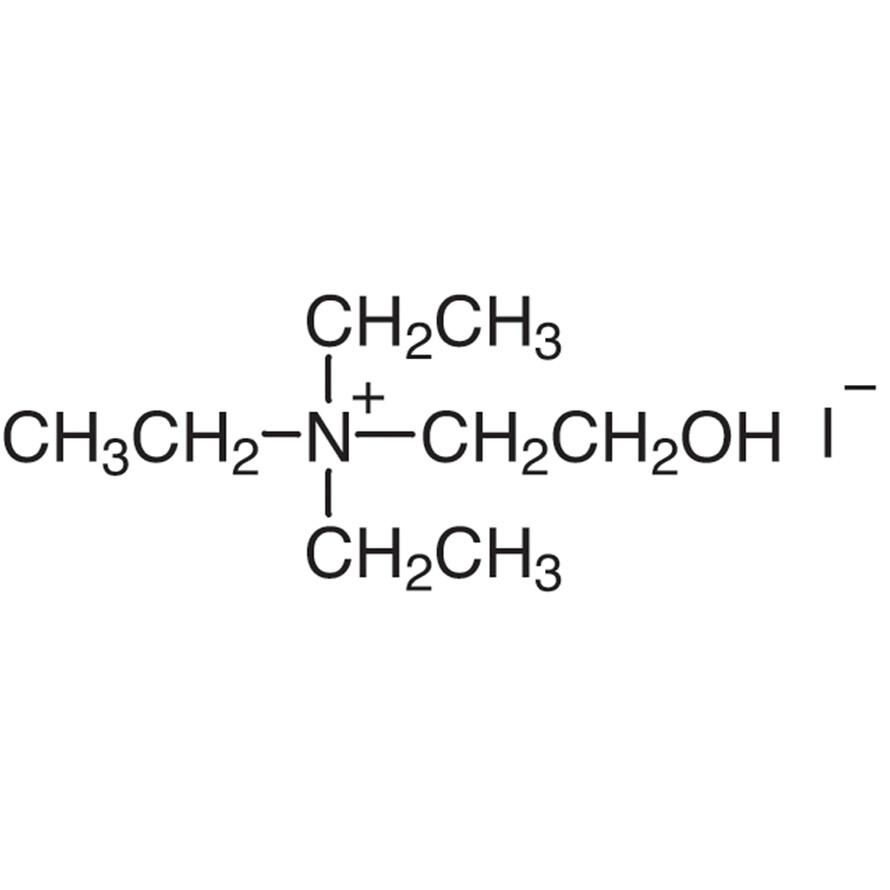 (2-Hydroxyethyl)triethylammonium Iodide&gt;98.0%(T)10g