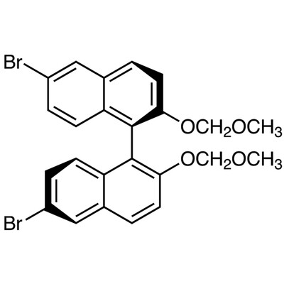 (R)-6,6&#39;-Dibromo-2,2&#39;-bis(methoxymethoxy)-1,1&#39;-binaphthyl&gt;98.0%(HPLC)(T)1g