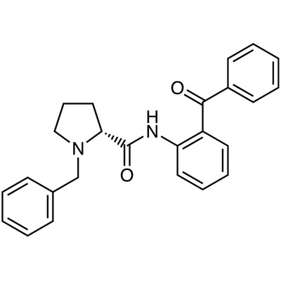 (R)-N-(2-Benzoylphenyl)-1-benzylpyrrolidine-2-carboxamide&gt;98.0%(HPLC)1g