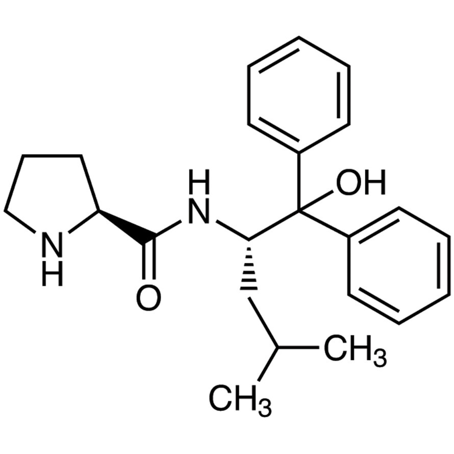 (2S)-N-[(1S)-1-(Hydroxydiphenylmethyl)-3-methylbutyl]-2-pyrrolidinecarboxamide&gt;98.0%(HPLC)(T)1g