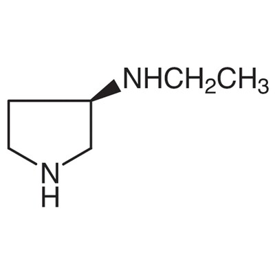 (3R)-(+)-3-(Ethylamino)pyrrolidine&gt;97.0%(GC)(T)1g