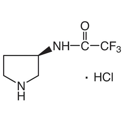 (3R)-(+)-3-(Trifluoroacetamido)pyrrolidine Hydrochloride&gt;98.0%(T)1g