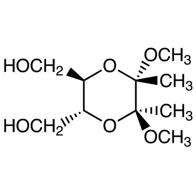 (2S,3S,5R,6R)-5,6-Bis(hydroxymethyl)-2,3-dimethoxy-2,3-dimethyl-1,4-dioxane&gt;98.0%(GC)200mg