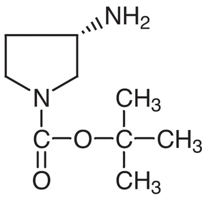 (3S)-(-)-1-(tert-Butoxycarbonyl)-3-aminopyrrolidine&gt;98.0%(GC)(T)1g