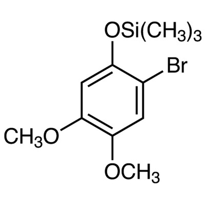 (2-Bromo-4,5-dimethoxyphenoxy)trimethylsilane&gt;96.0%(GC)1g