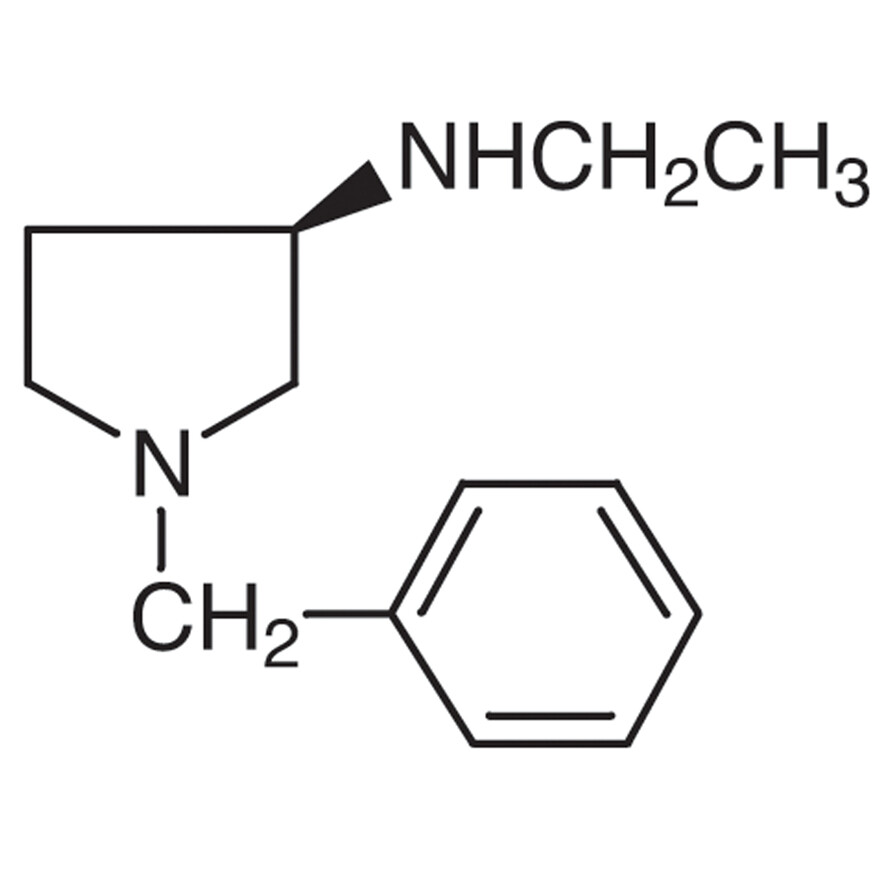 (3R)-(-)-1-Benzyl-3-(ethylamino)pyrrolidine&gt;95.0%(GC)1g