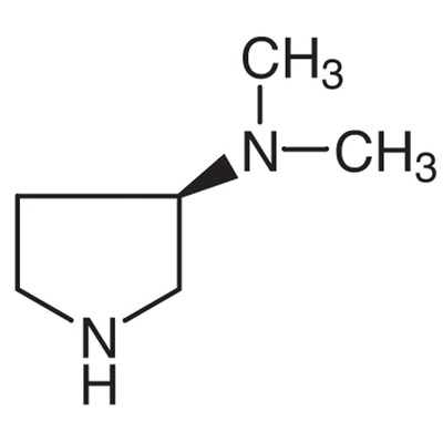 (3R)-(+)-3-(Dimethylamino)pyrrolidine&gt;97.0%(GC)5g