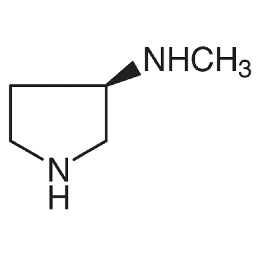(3R)-(+)-3-(Methylamino)pyrrolidine&gt;98.0%(GC)(T)1g