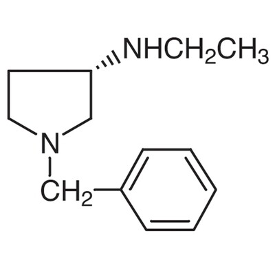(3S)-(+)-1-Benzyl-3-(ethylamino)pyrrolidine&gt;95.0%(GC)1g