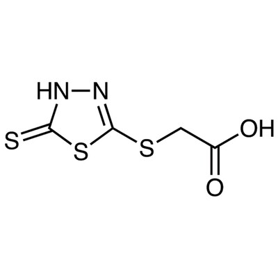 (5-Mercapto-1,3,4-thiadiazol-2-ylthio)acetic Acid&gt;97.0%(HPLC)(T)5g