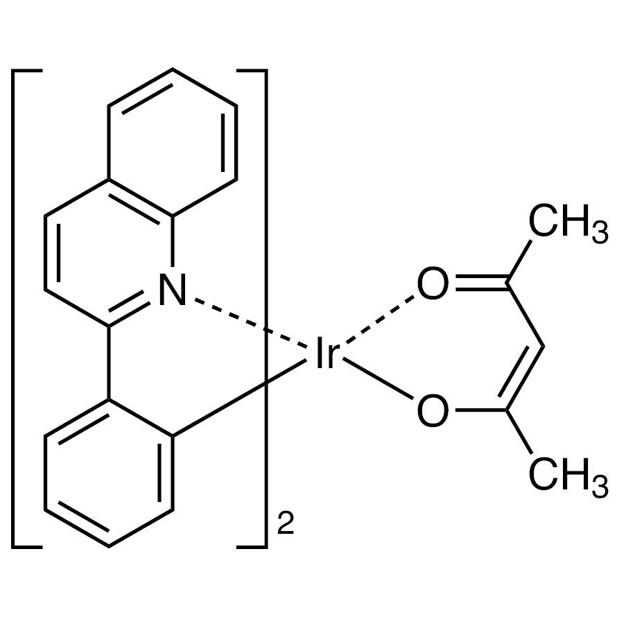 (Acetylacetonato)bis(2-phenylquinoline-C2,N&#39;)iridium(III)&gt;97.0%(HPLC)200mg