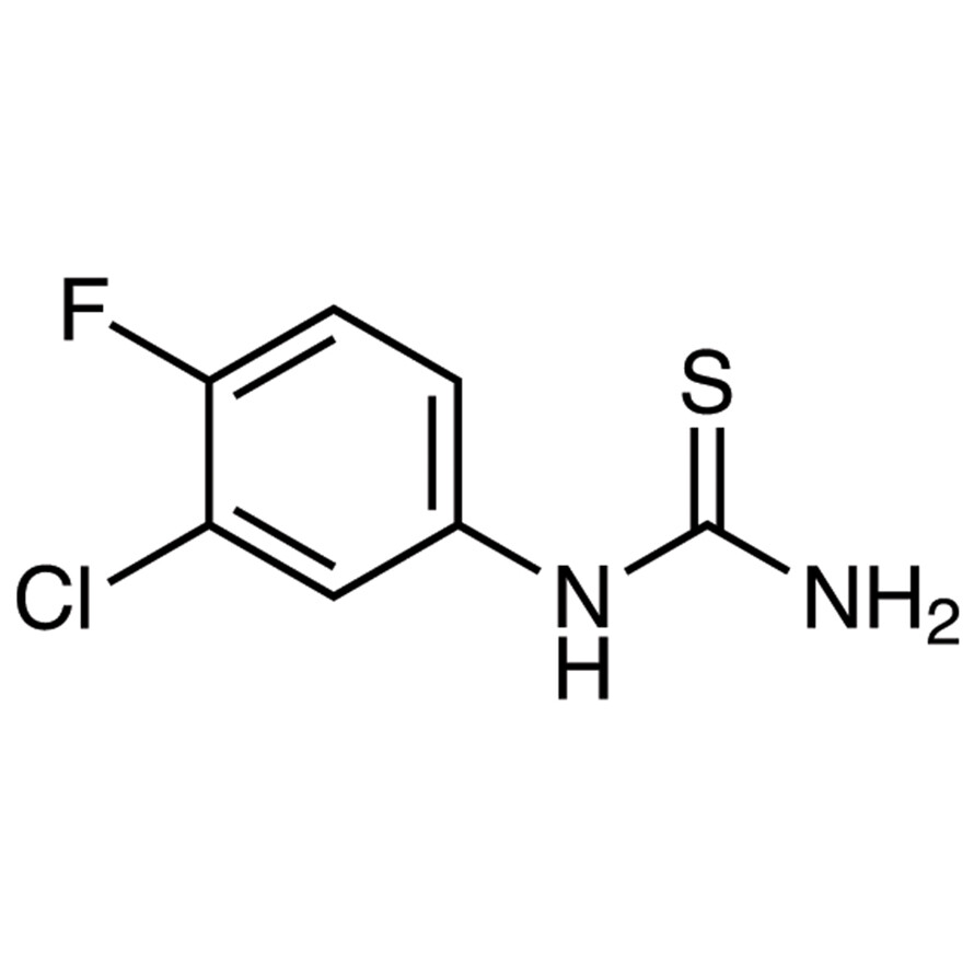 (3-Chloro-4-fluorophenyl)thiourea>98.0%(HPLC)1g