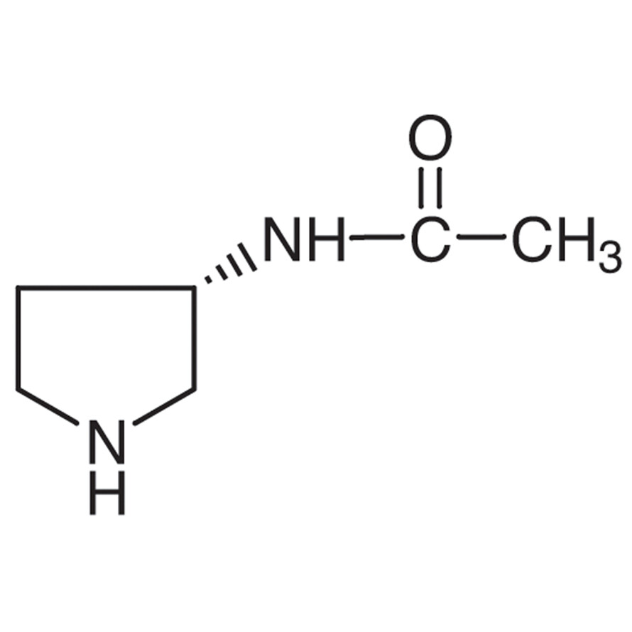 (3S)-(-)-3-Acetamidopyrrolidine>98.0%(GC)(T)5g