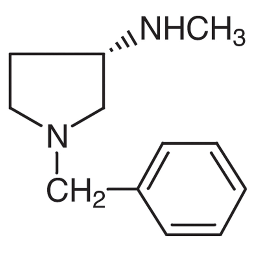 (3S)-(+)-1-Benzyl-3-(methylamino)pyrrolidine>98.0%(GC)25g