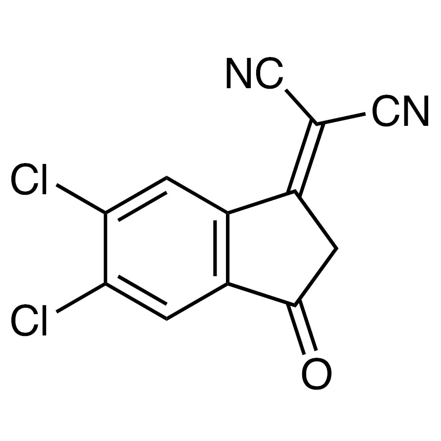(5,6-Dichloro-3-oxo-2,3-dihydro-1H-inden-1-ylidene)malononitrile>97.0%(HPLC)1g