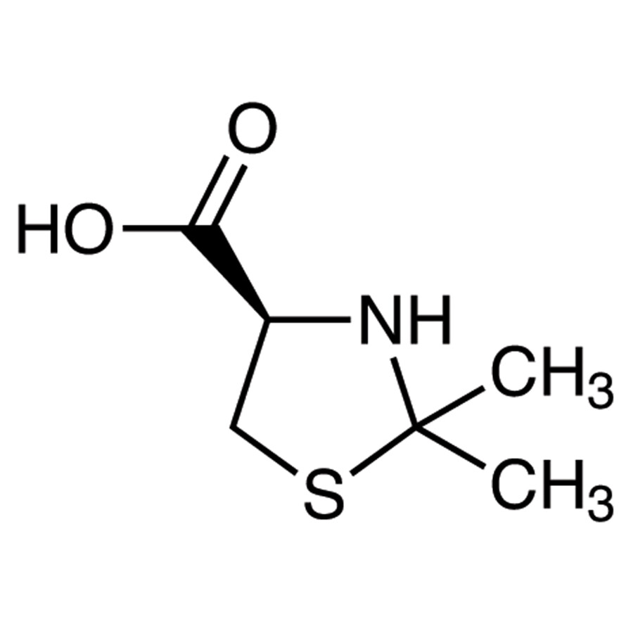 (4R)-2,2-Dimethyl-4-thiazolidinecarboxylic Acid>98.0%(T)5g