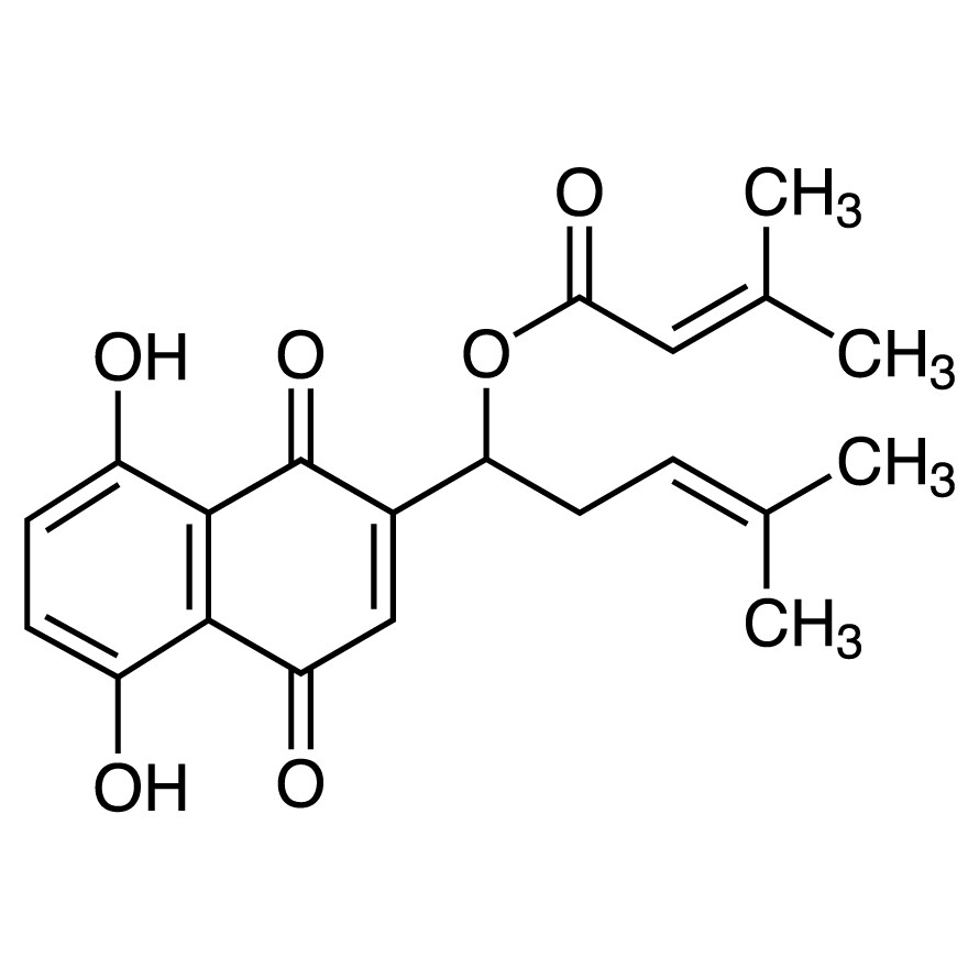 (beta,beta-Dimethylacryl)shikonin&gt;90.0%(HPLC)100mg