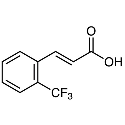 (E)-2-(Trifluoromethyl)cinnamic Acid&gt;98.0%(GC)(T)5g