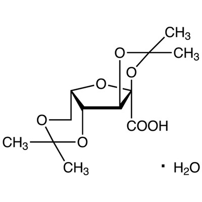 (-)-2,3:4,6-Di-O-isopropylidene-2-keto-L-gulonic Acid Monohydrate&gt;97.0%(T)5g