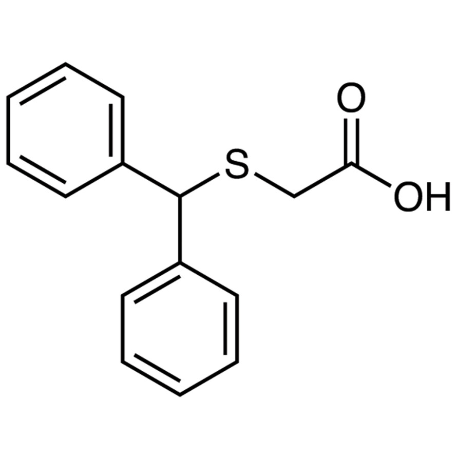 (Benzhydrylthio)acetic Acid&gt;98.0%(GC)(T)5g