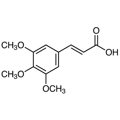 (E)-3,4,5-Trimethoxycinnamic Acid&gt;98.0%(GC)(T)25g