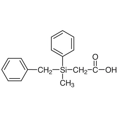 (-)-Benzylmethylphenylsilylacetic Acid [for e.e. Determination by NMR]&gt;98.0%(T)100mg