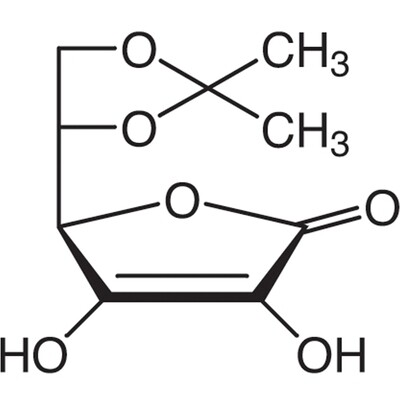 (+)-5,6-O-Isopropylidene-L-ascorbic Acid&gt;98.0%(HPLC)(T)25g