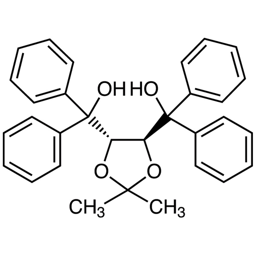 (+)-4,5-Bis[hydroxy(diphenyl)methyl]-2,2-dimethyl-1,3-dioxolane&gt;97.0%(HPLC)1g