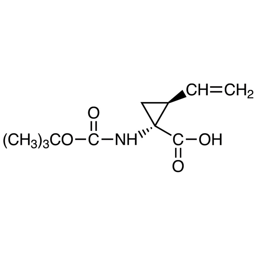(1R,2S)-1-[(tert-Butoxycarbonyl)amino]-2-vinylcyclopropanecarboxylic Acid&gt;98.0%(GC)200mg