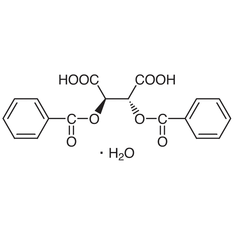 (-)-Dibenzoyl-L-tartaric Acid Monohydrate&gt;98.0%(T)500g